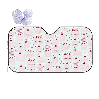 Amazon.com: Strawberry Shortcake Seamless Windshield Sun